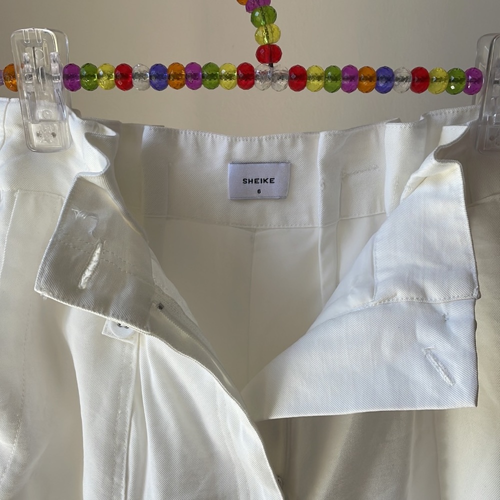 🤍SHEIKE white dress pants fully lined - Picture 5 of 10